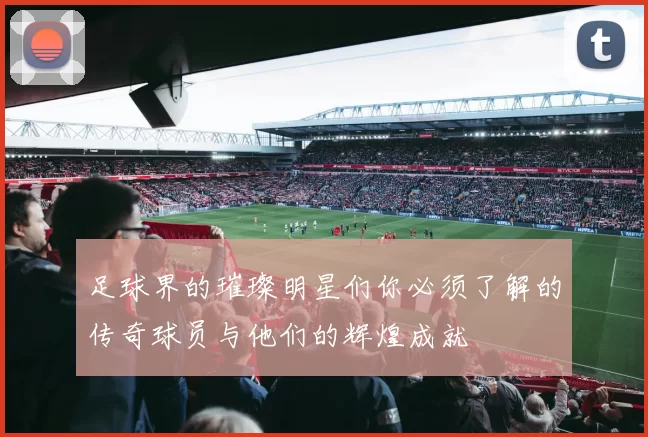 足球界的璀璨明星们你必须了解的传奇球员与他们的辉煌成就