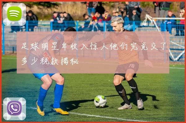 足球明星年收入惊人他们究竟交了多少税款揭秘