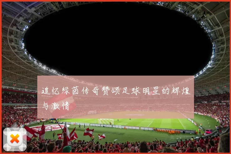 追忆绿茵传奇赞颂足球明星的辉煌与激情
