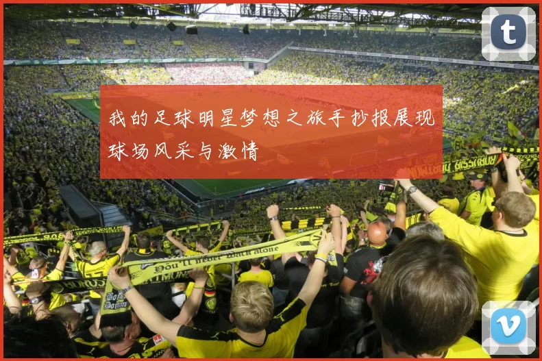 我的足球明星梦想之旅手抄报展现球场风采与激情