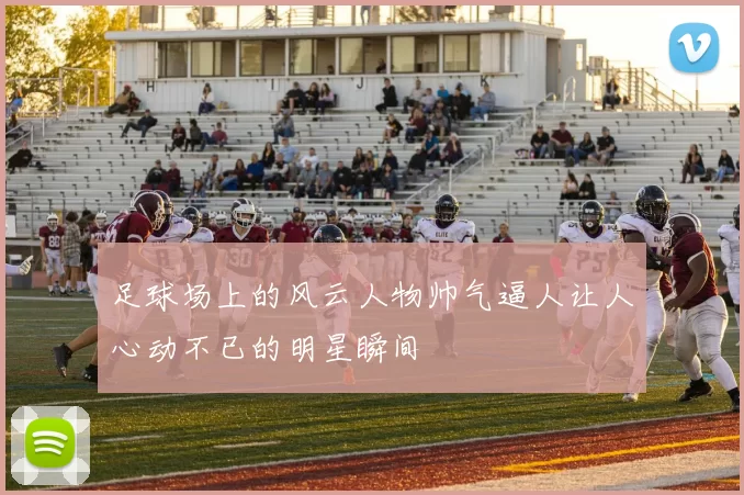 足球场上的风云人物帅气逼人让人心动不已的明星瞬间